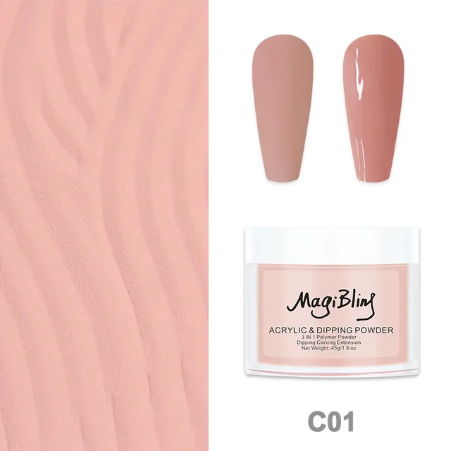 Magibling Acrylic & Dipping Powder Nude 15g - Image 2