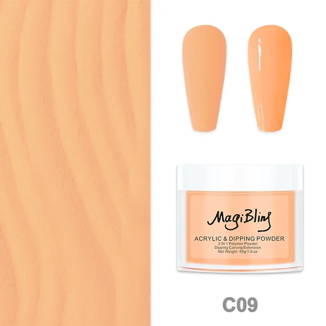 Magibling Acrylic & Dipping Powder Nude C09 15g - Image 2