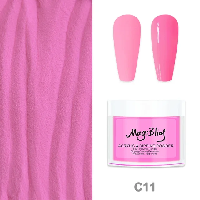 Magibling Acrylic & Dipping Powder Pink 15g - Image 2