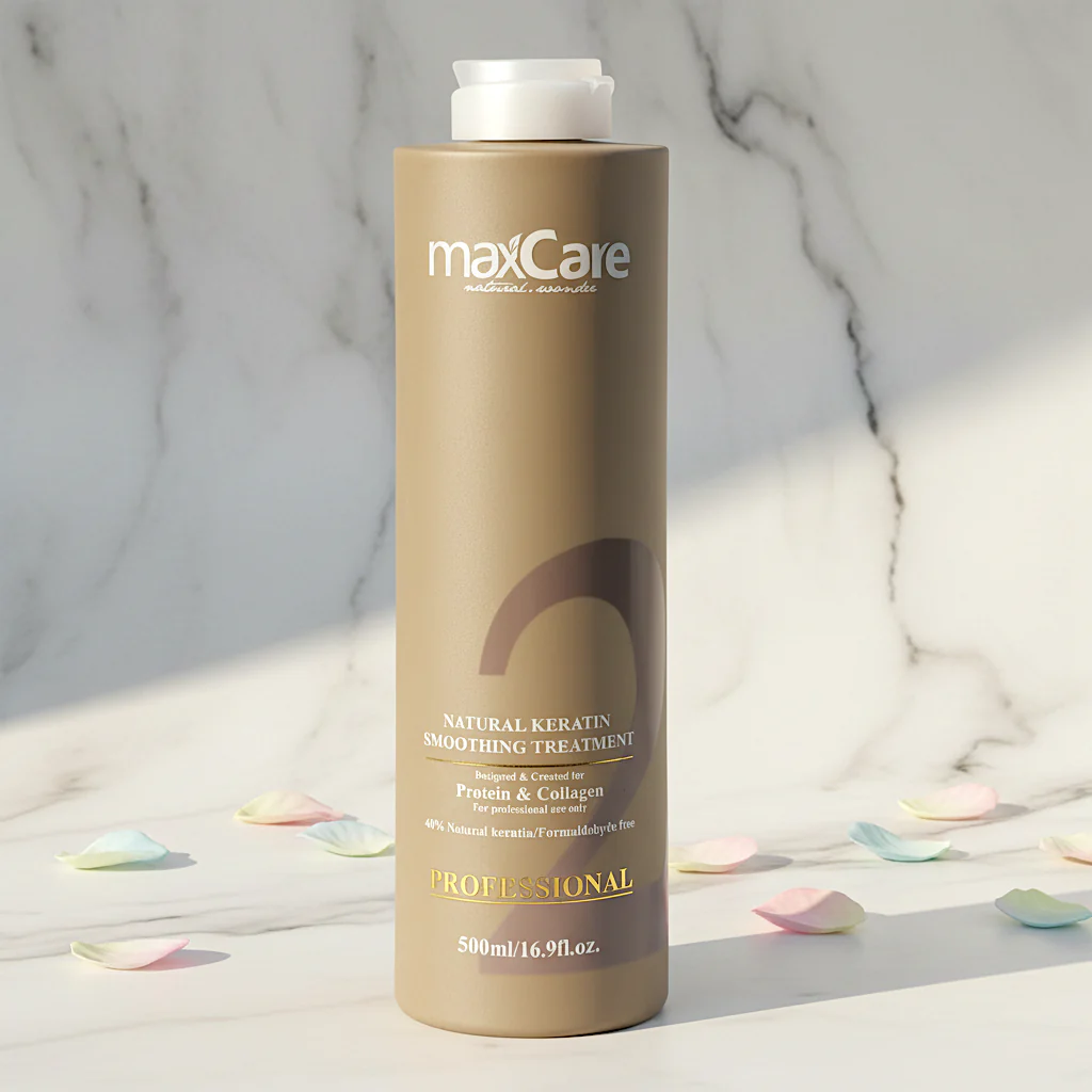 Maxcare Brazilian Natural Keratin Smoothing Treatment 1000ml - Image 3