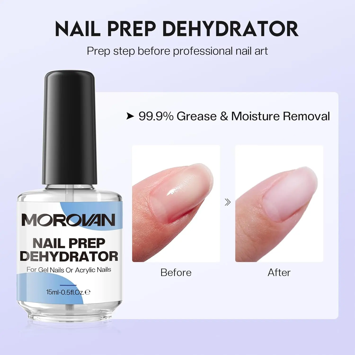 Morovan Acrylic Liquid for Nail Extension & Art Prep Liquid Kit - Image 4