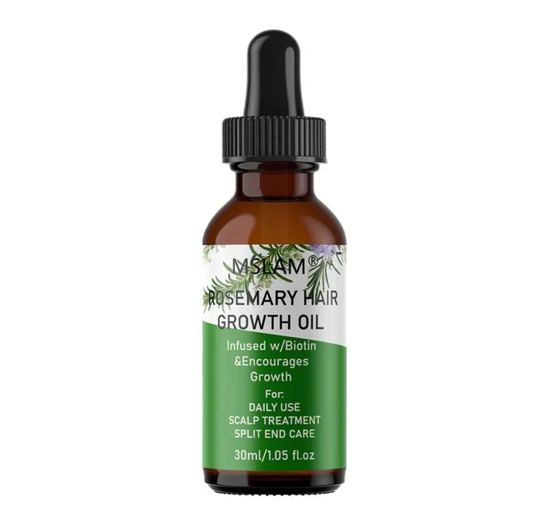 Mslam Rosemary Hair Growth Oil With Biotin 30ml