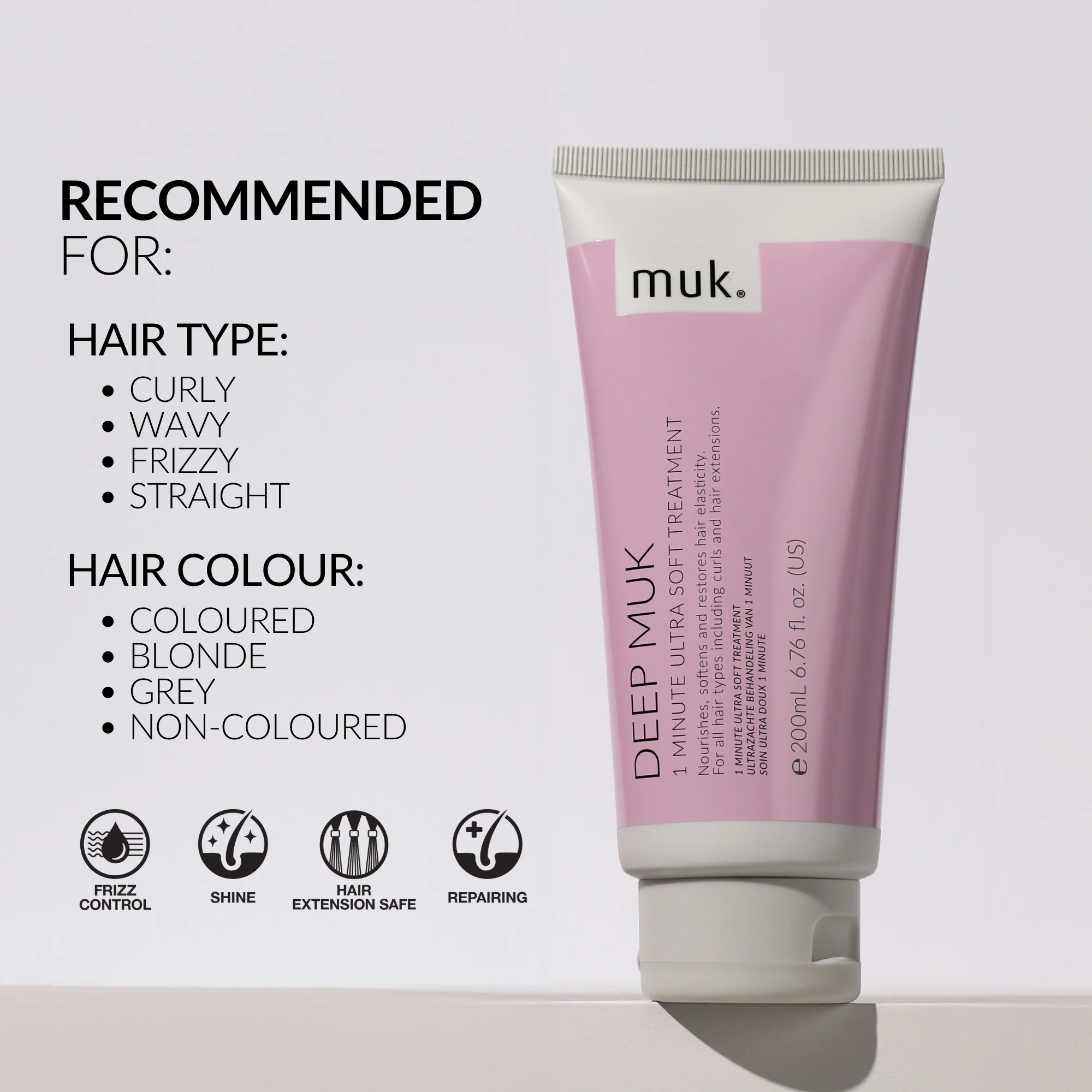 Muk Deep 1 Minute Ultra Soft Treatment 1000ml - Image 2
