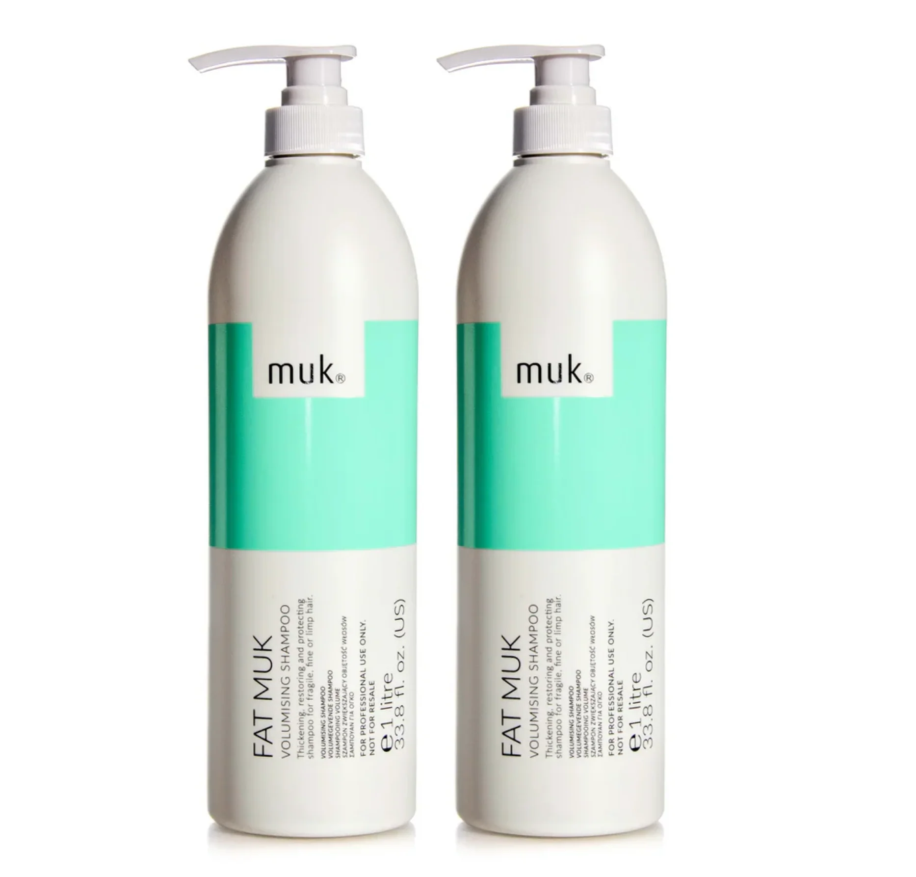 Muk Fat Muk Volumising Shampoo 1000ml (2pc)