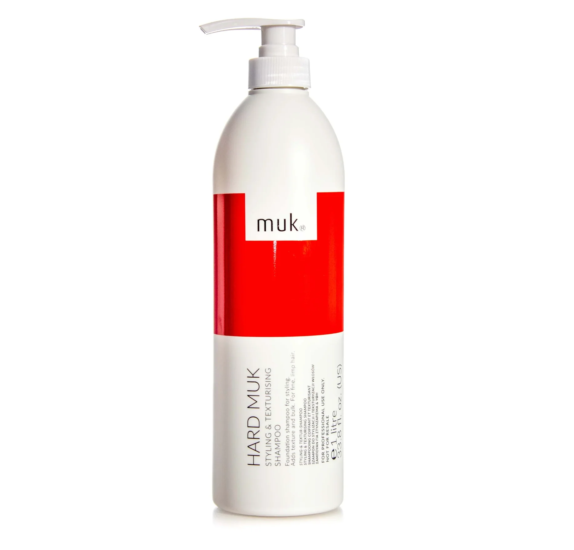 Muk Hard Muk Styling and Texturising Shampoo 1000ml