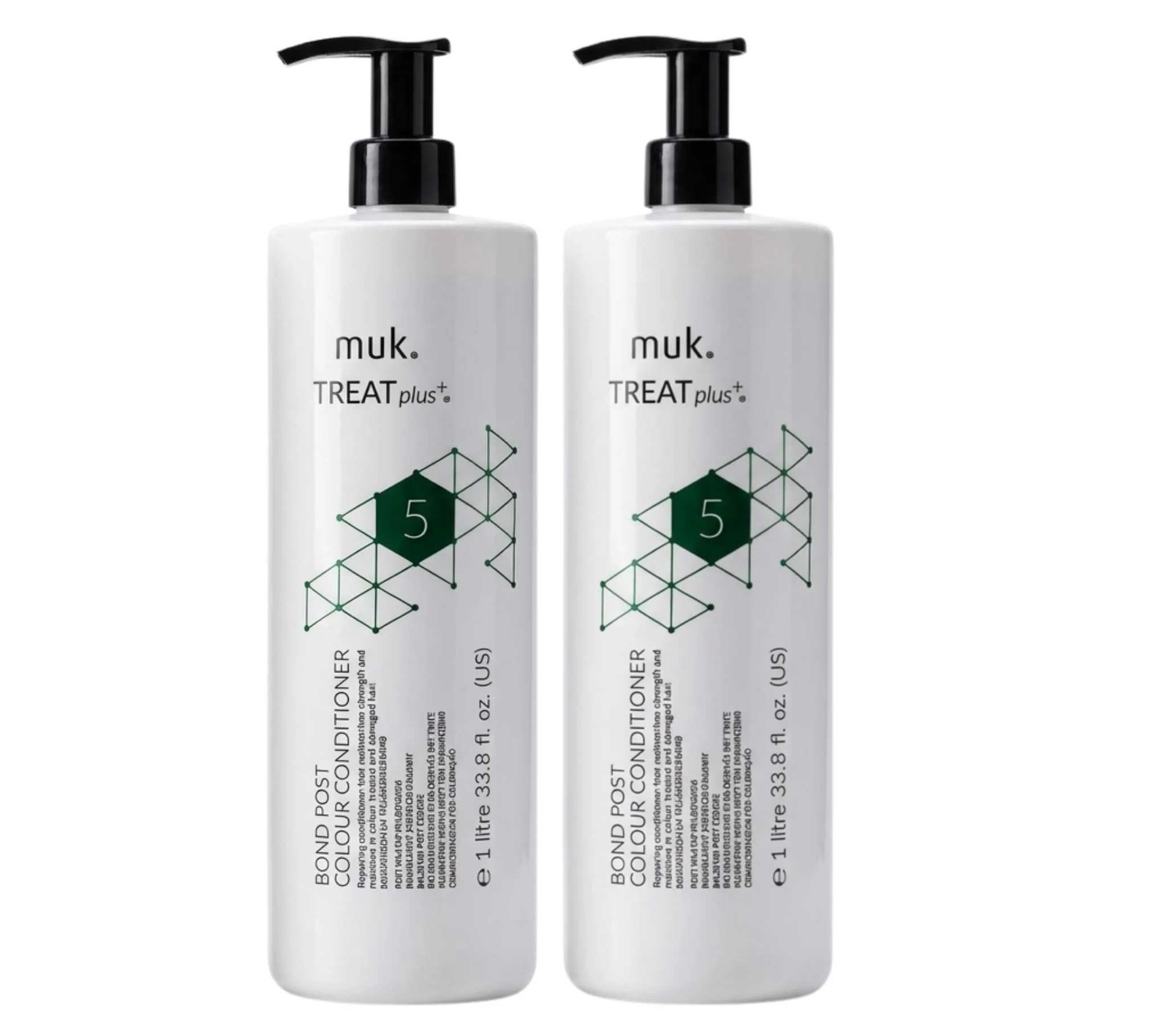 Muk Treat+ Bond Post Colour Conditioner 1000ml (2pc)