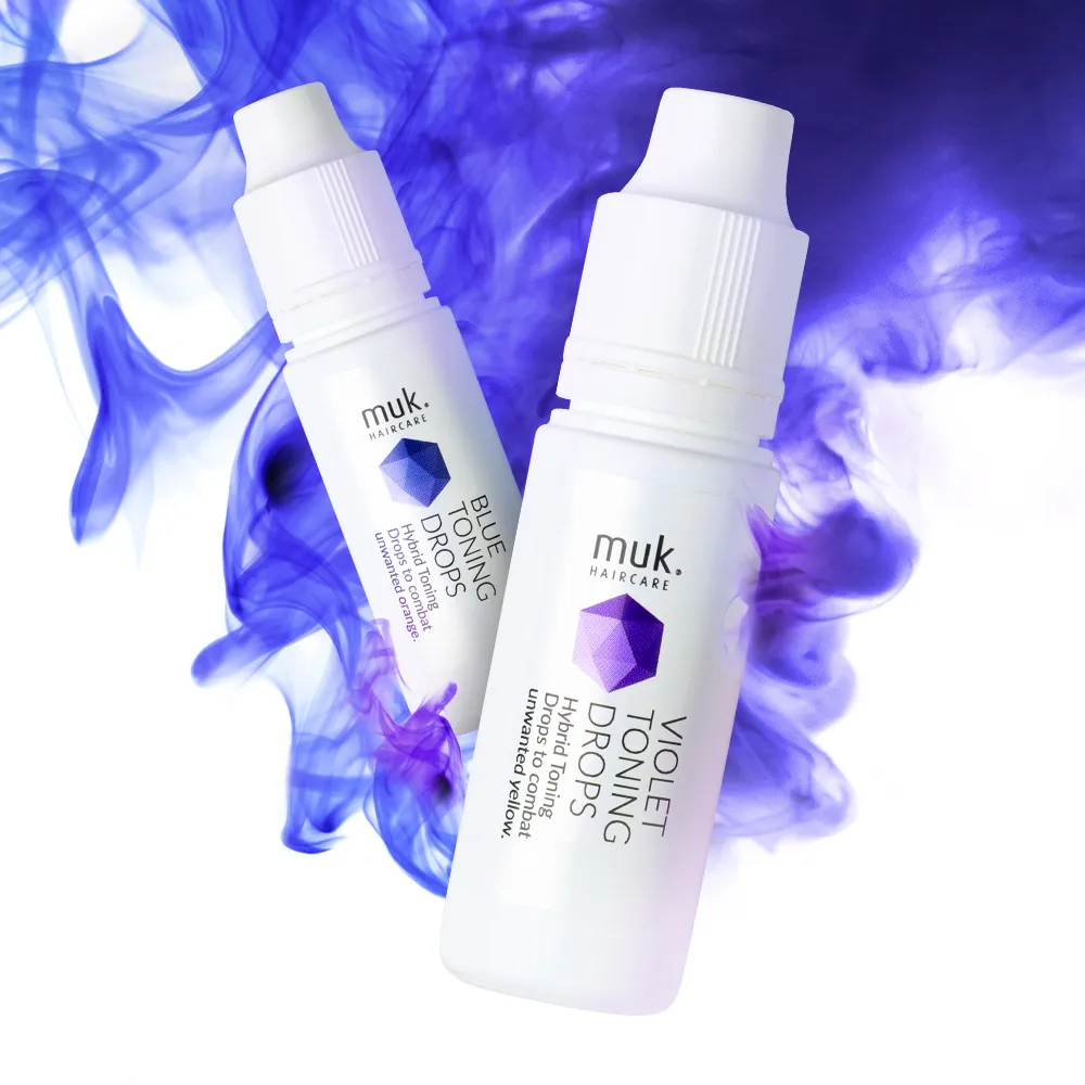 Muk Violet Toning Drops Hybrid Toning 20ml (2pc) - Image 2