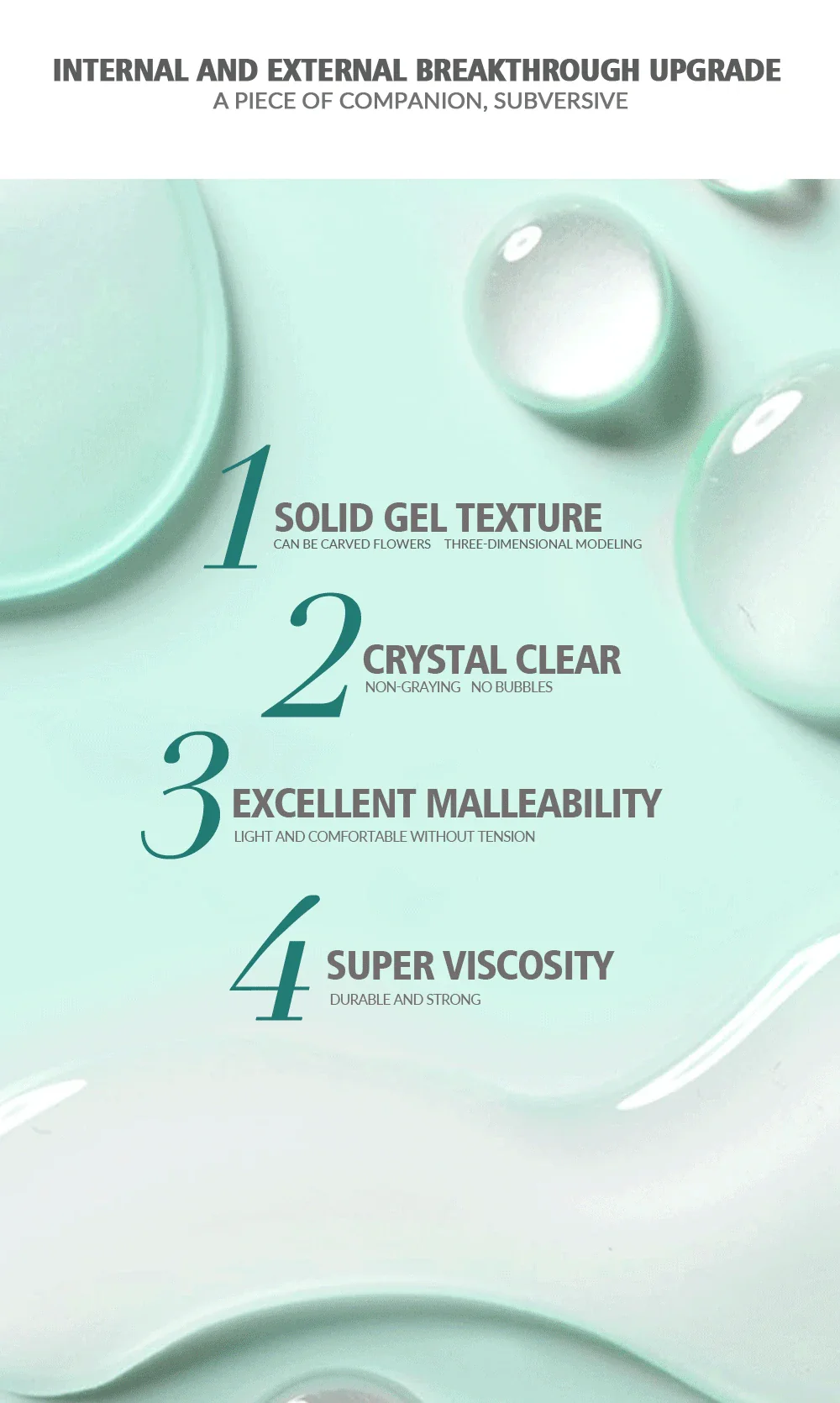 Nailpop Soft Nail Tips Gel 20g - Image 4