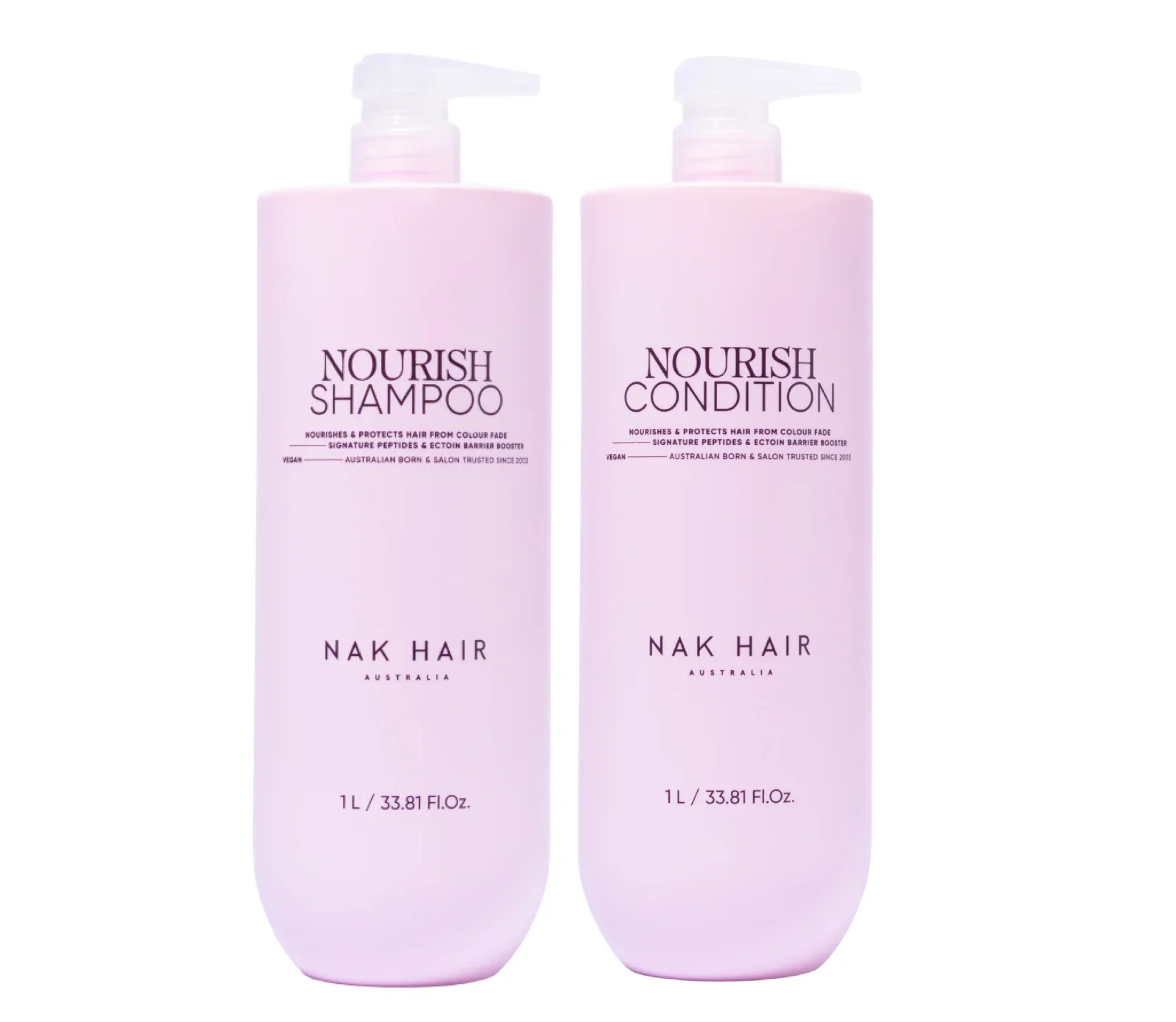 Nak Nourish Shampoo and Conditioner 1000ml - Image 2