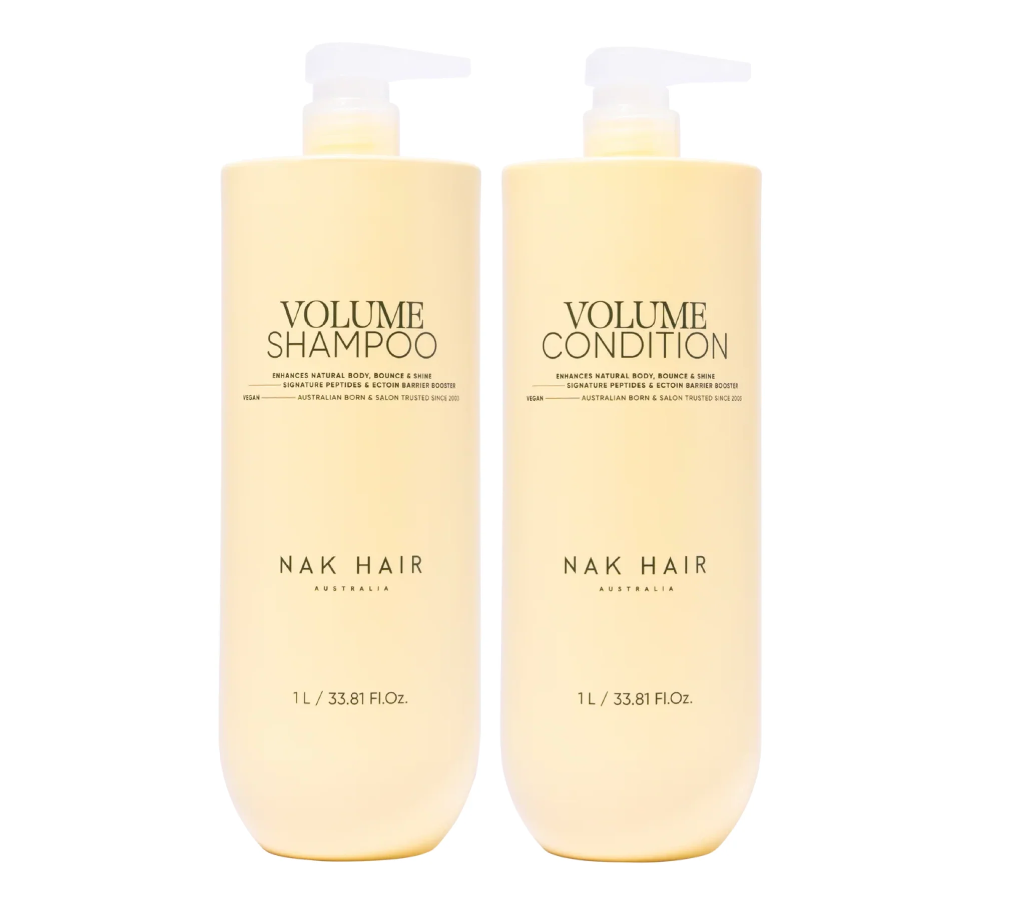 Nak Volume Shampoo and Conditioner 1000ml - Image 2