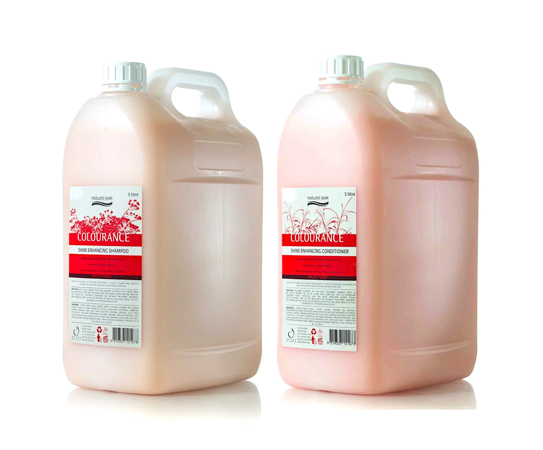 Natural Look Colourance Shine Shampoo and Conditioner 5L