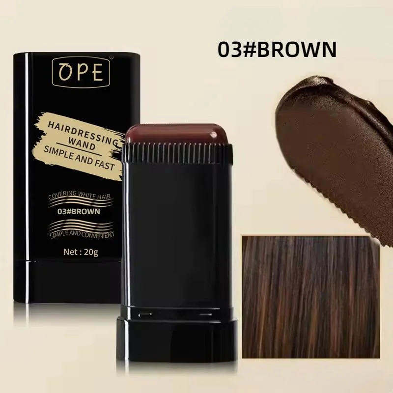 Ope Root Touch Up Hair Dye Stick Wand Grey Hair Coverage 20g - Image 3