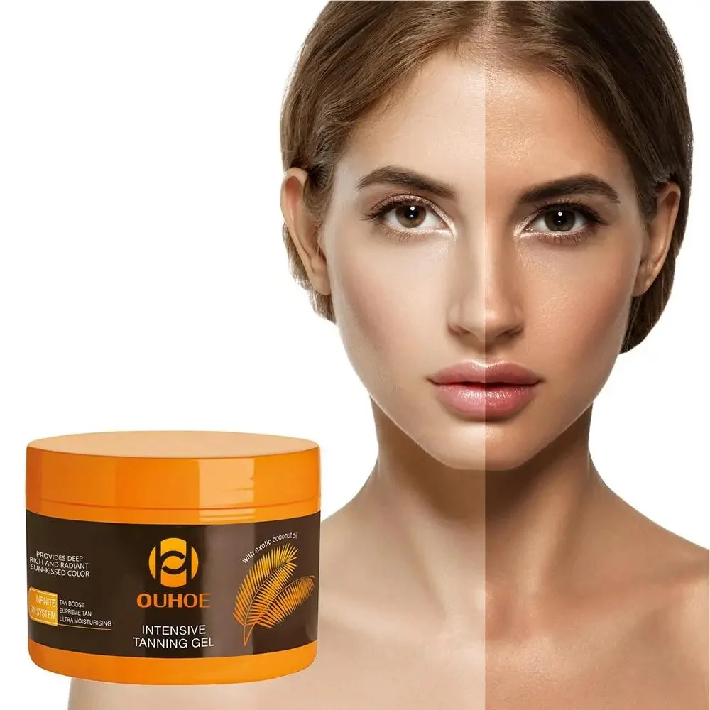 Ouhoe Intensive Tanning Gel Tan Boost 150g (2pc) - Image 2