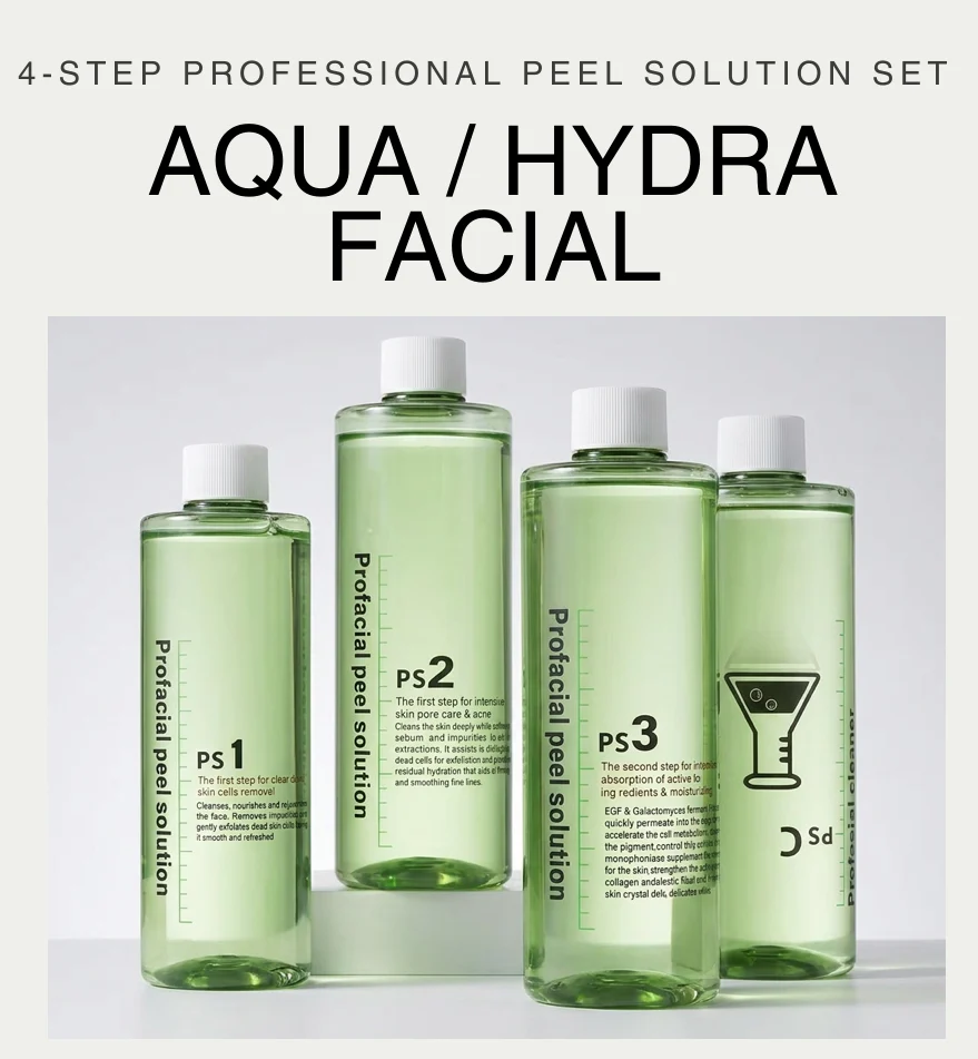 Profacial Peel Solution Hydrofacial Contour Treatment 500ml (4pc) - Image 4