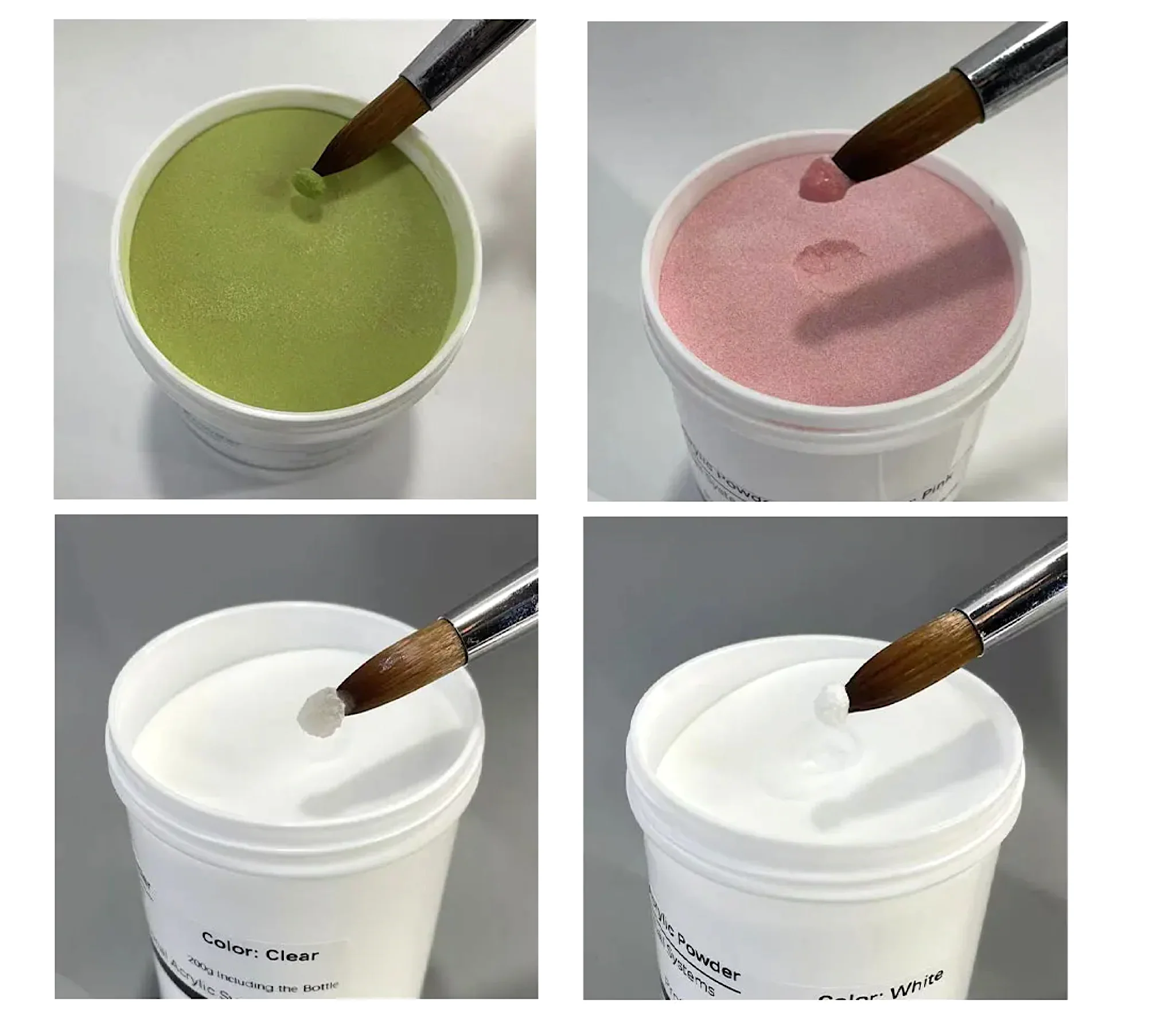 Professional Nails Acrylic Powder Nail Systems Clear 200g - Image 2