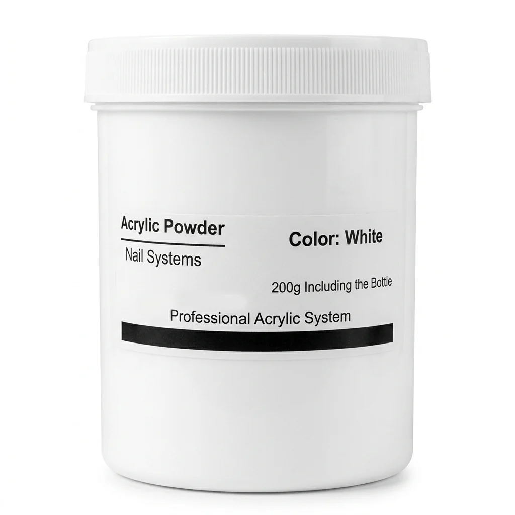 Professional Nails Acrylic Powder Nail Systems White 200g