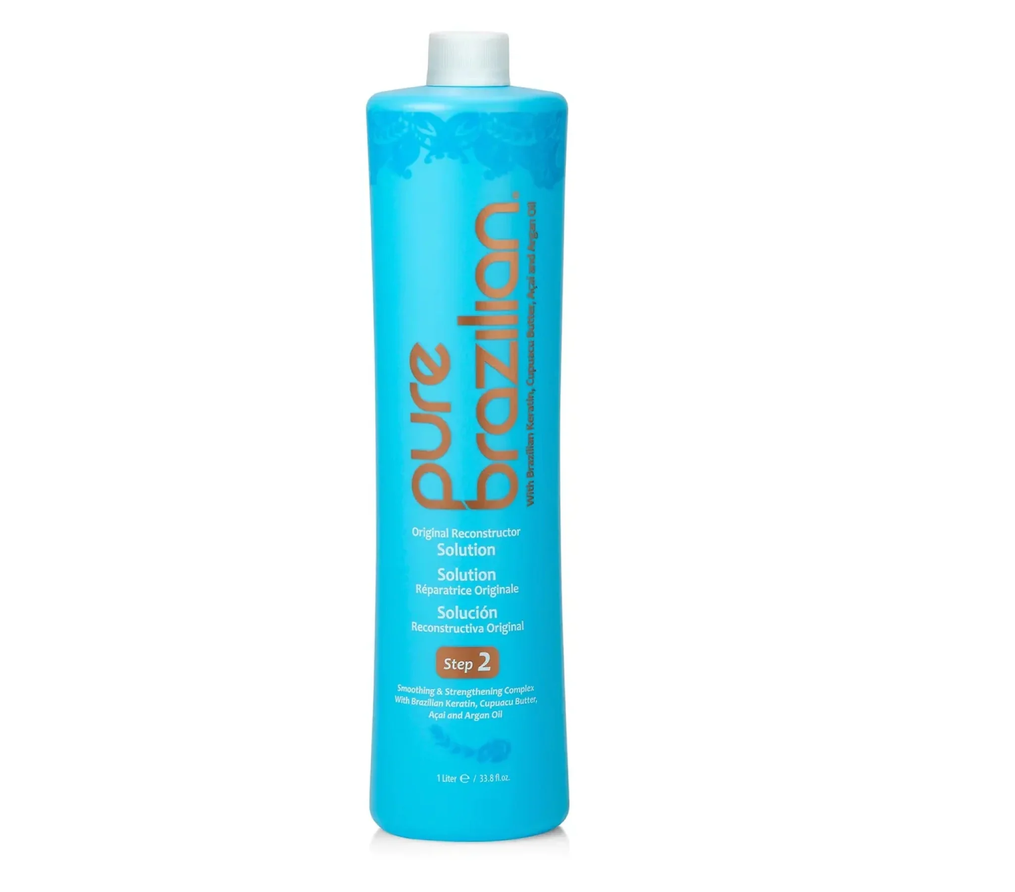 Pure Brazilian Step 2 Original Keratin Reconstructor Solution 1000ml