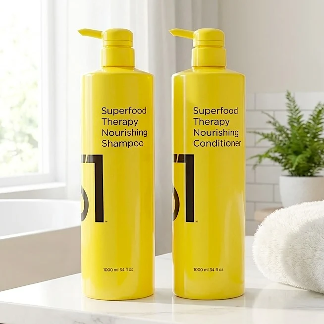 S1 Superfood Nourishing Shampoo and Conditioner 1000ml - Image 2