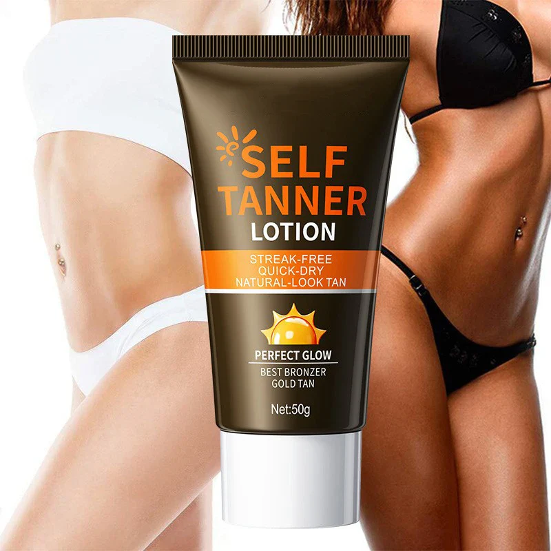 Sadoer Self Tanner Lotion Perfect Glow Natural Look Tan 50g - Image 2