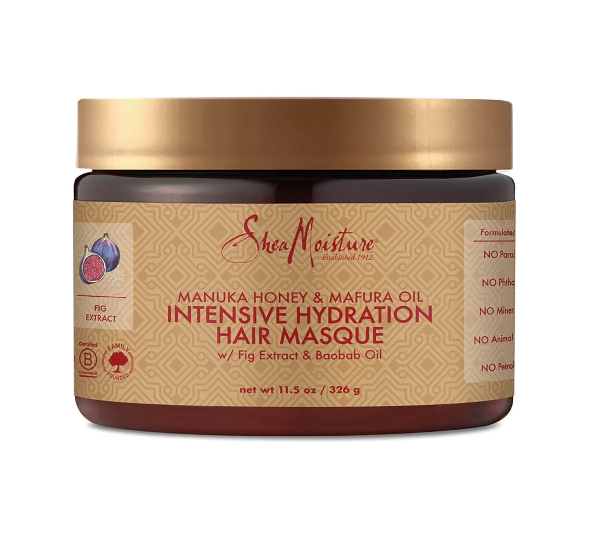 Shea Moisture Manuka Honey Intensive Hydration Hair Masque 326g