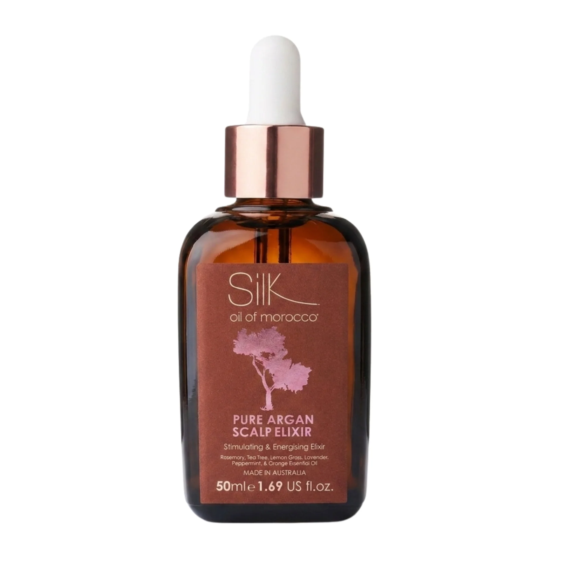 Silk Oil of Morocco Pure Argan Scalp Elixir With Rosemary 50ml