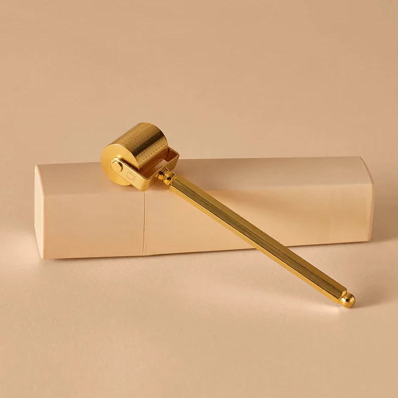 Titanium Gold Hair Growth Roller Microneedling Luxury For Hair and Skin - Image 4