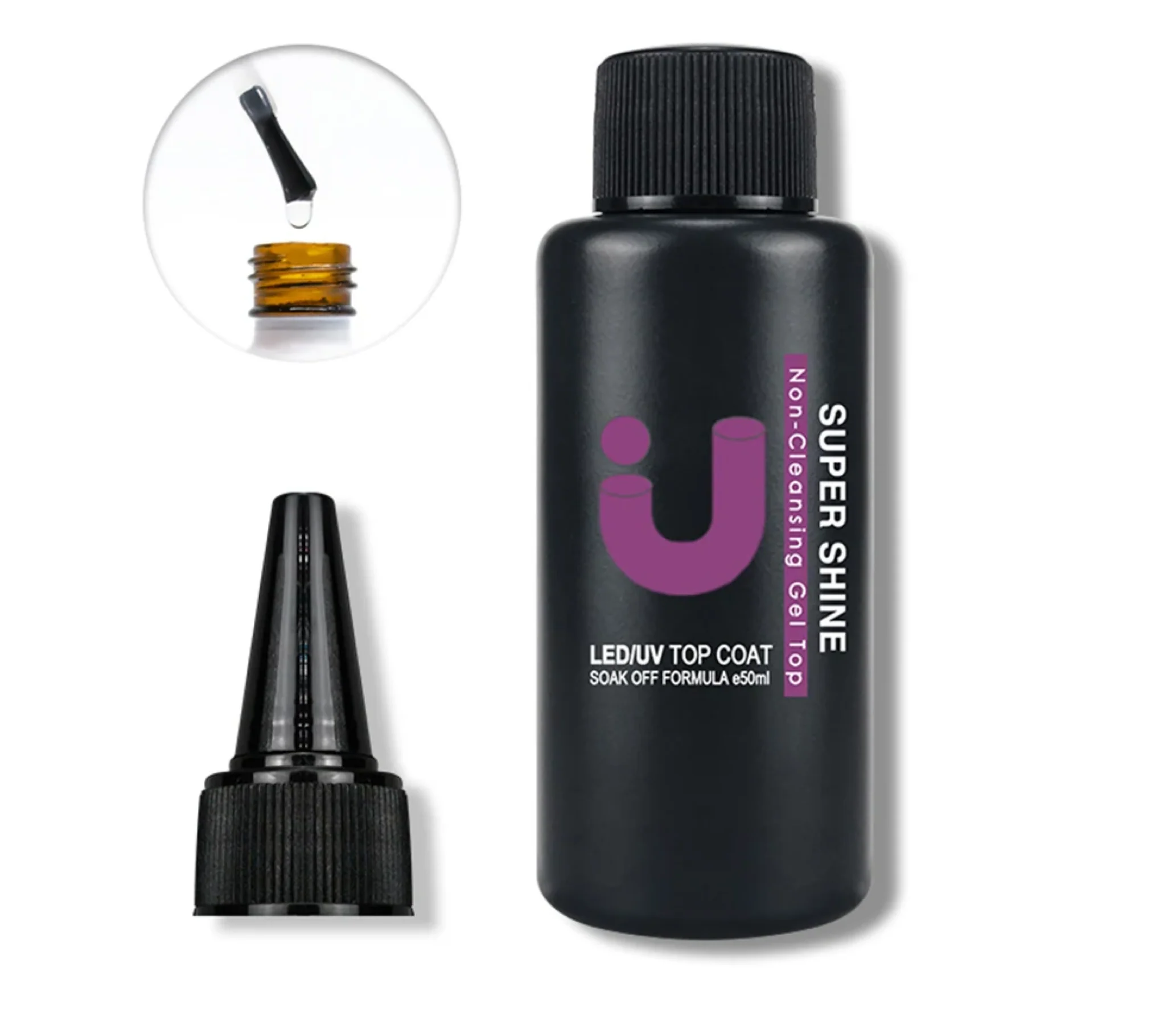 Uno Extra Strength Strong Rubber Base Nail Gel 50ml - Image 3