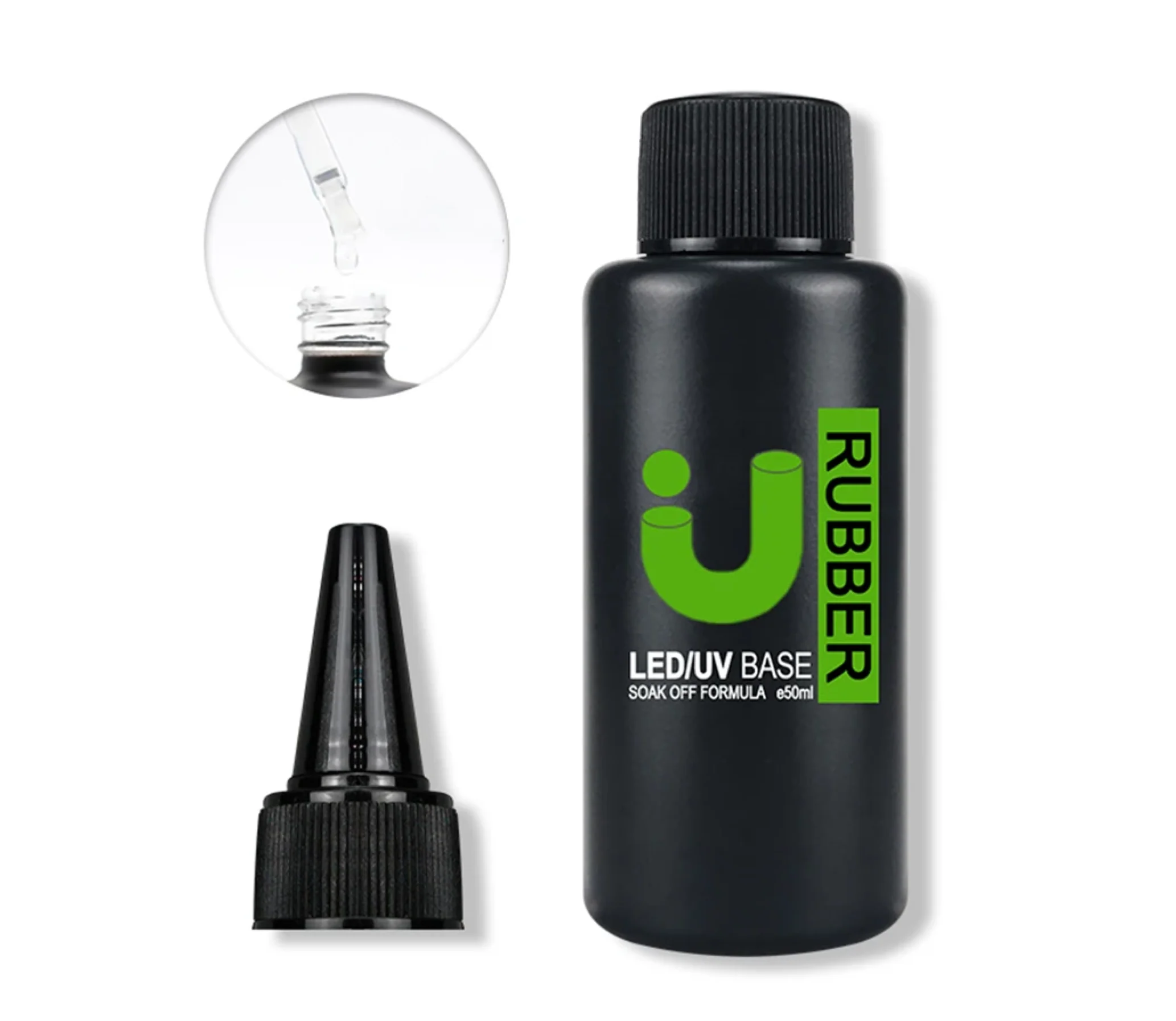 Uno Extra Strength Strong Rubber Base Nail Gel 50ml - Image 4