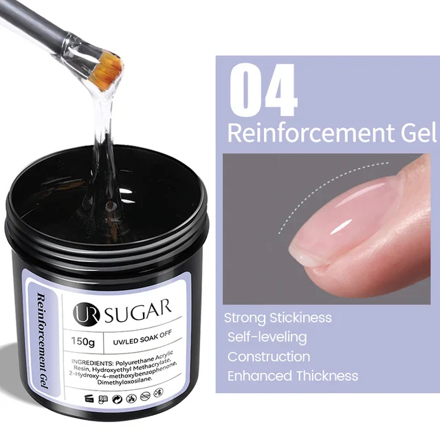 Ur Sugar Reinforcement Gel Nail Extensions UV/LED 150g - Image 2