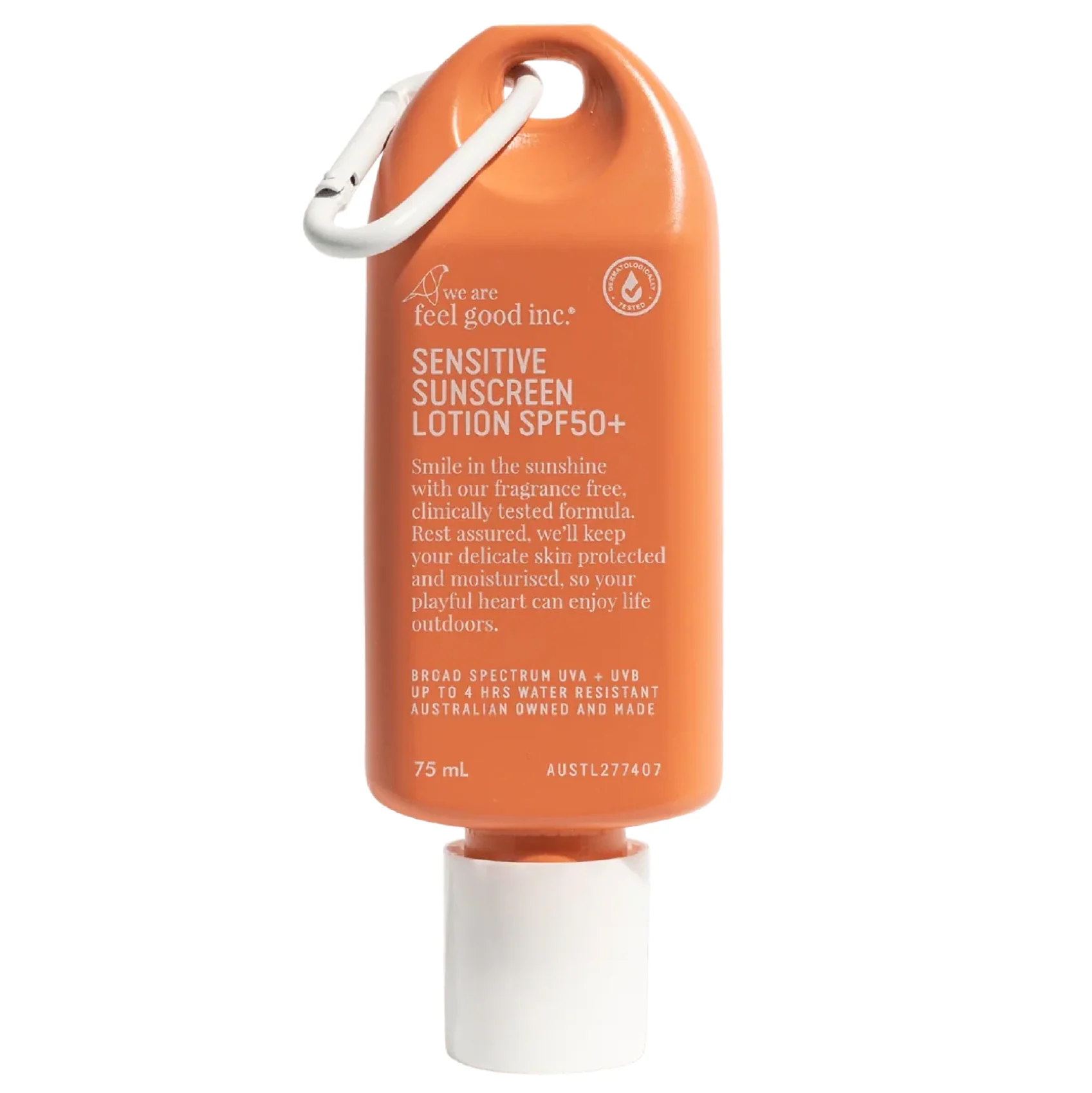 We Are Feel Good Inc Sensitive Sunscreen Lotion SPF50+ 75ml