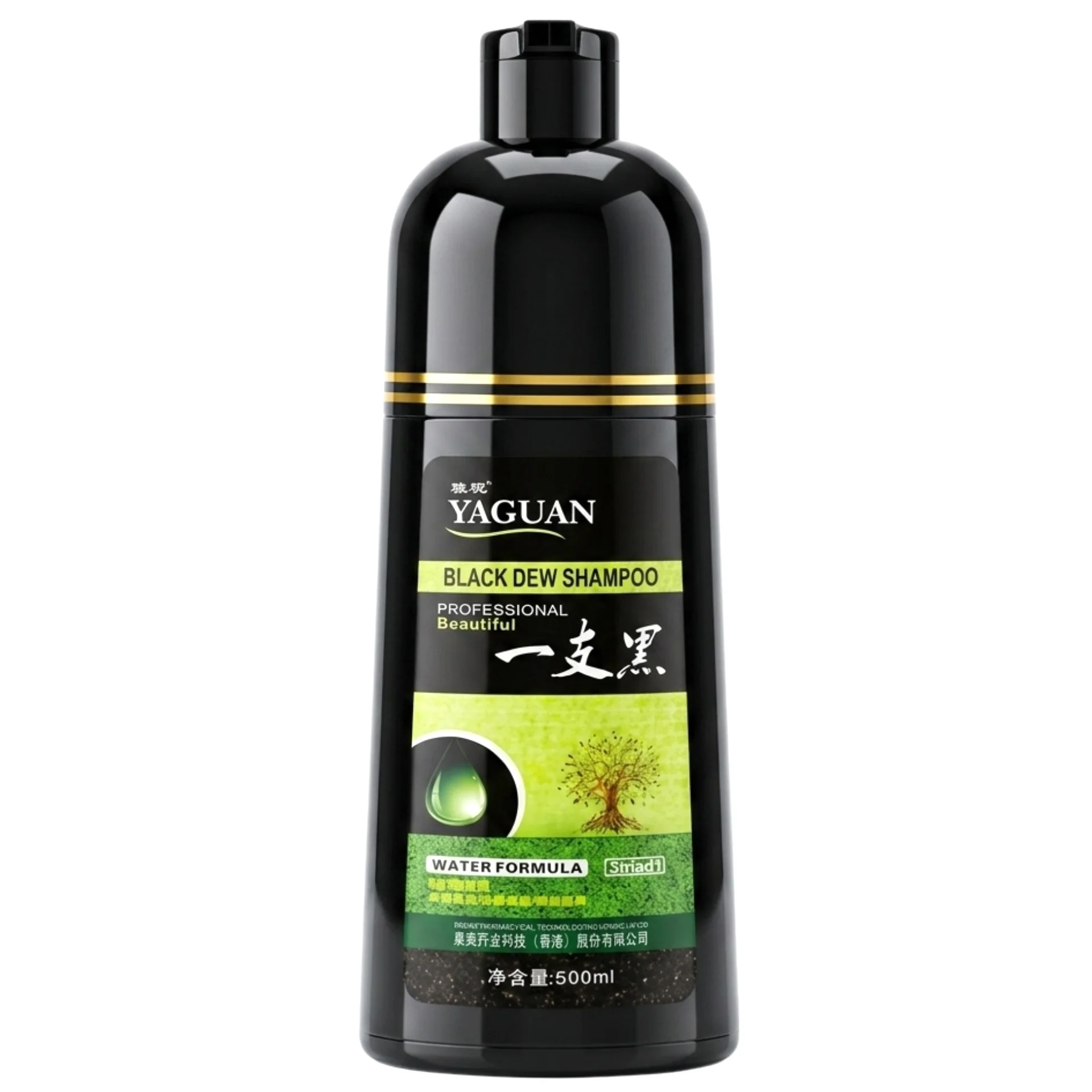 Yaquan Dew Ammonia Free Hair Dye Shampoo 500ml